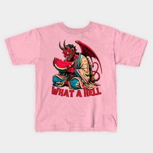 Watermelon devil Kids T-Shirt